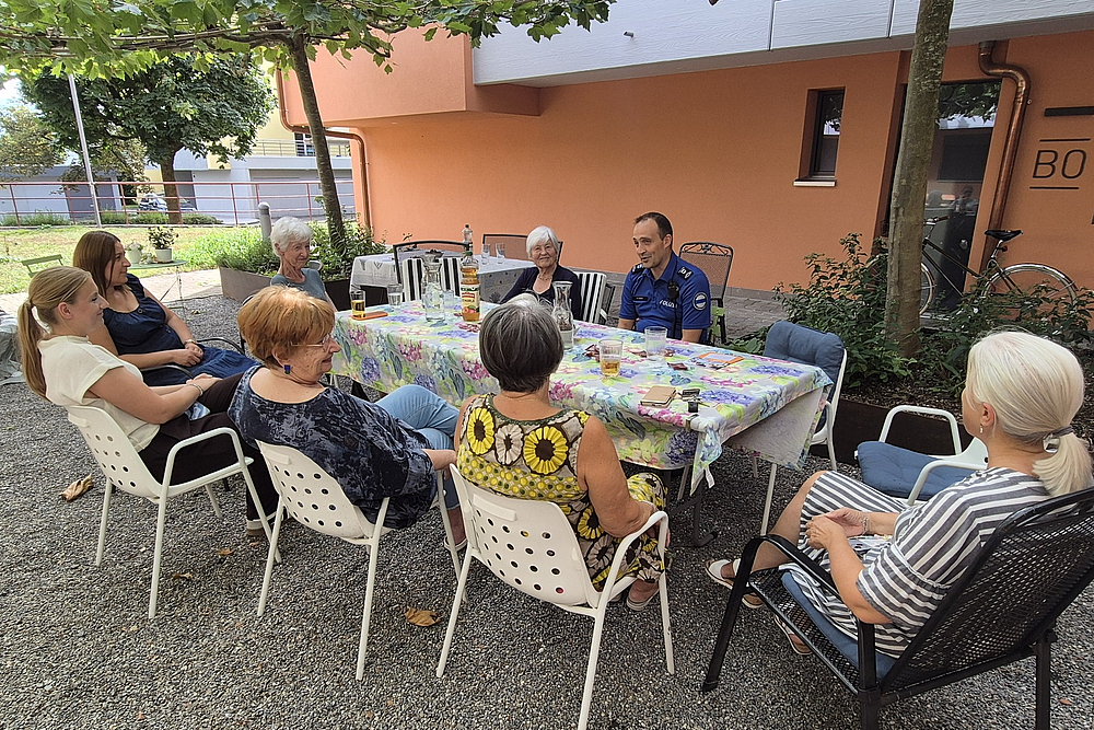 Von Betrugsmaschen, Polizeialltag und einem gemütlichen Ausklang